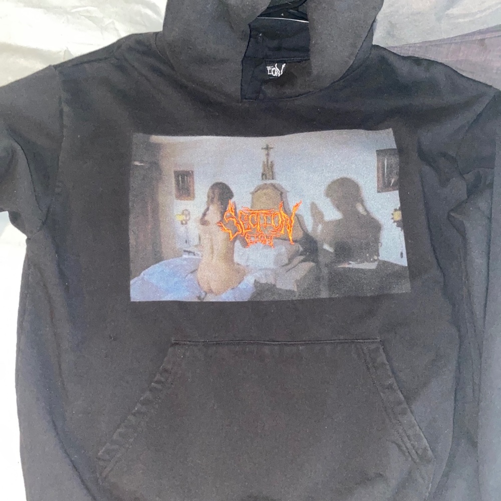 Section Eight embroidered hoodie